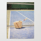 Playing Tennis in the Summer | Travel Photography Tennis Court Sports Field Art Print Poster Gallery Image 4