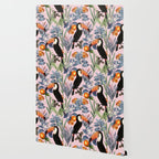 Tucan Garden #pattern #illustration Wallpaper Gallery Image 2
