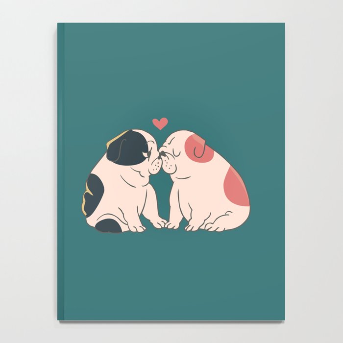 English Bulldog Kisses Notebook Gallery Image 4