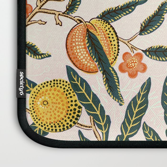 Modern poster-William Morris-Vegetable print with lemons. Laptop Sleeve Gallery Image 3