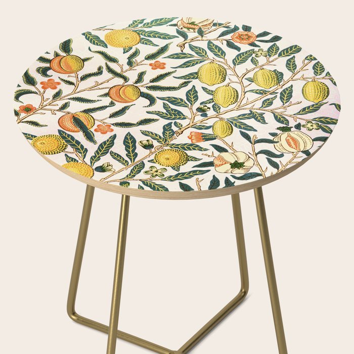 Modern poster-William Morris-Vegetable print with lemons. Side Table Gallery Image 2