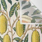 Modern poster-William Morris-Vegetable print with lemons. Wall Tapestry Gallery Image 3
