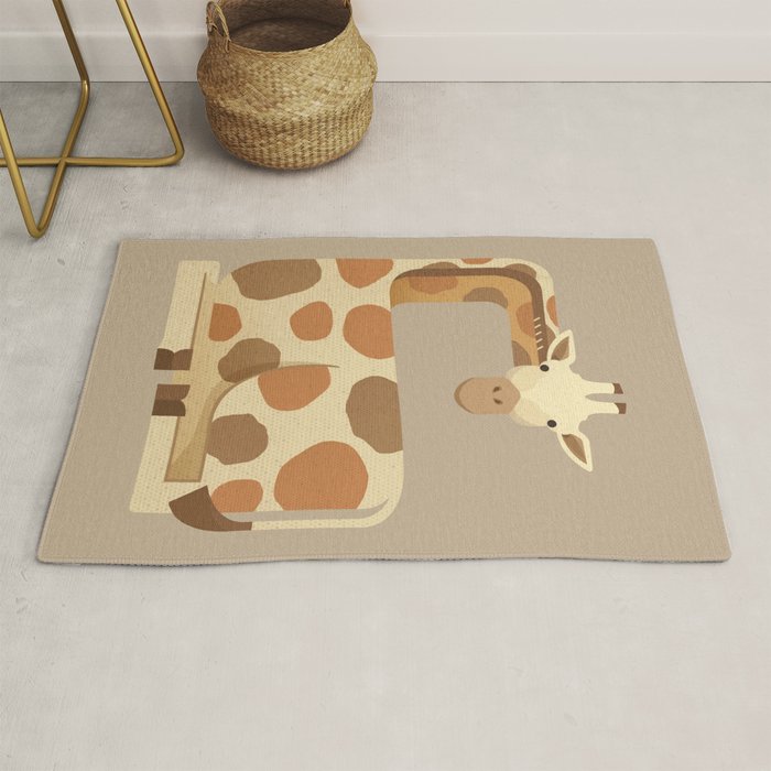 Whimsy Giraffe Rug Gallery Image 1