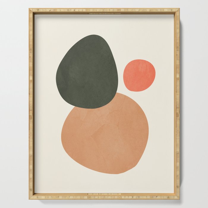 abstract minimal 21 Serving Tray Gallery Image 1