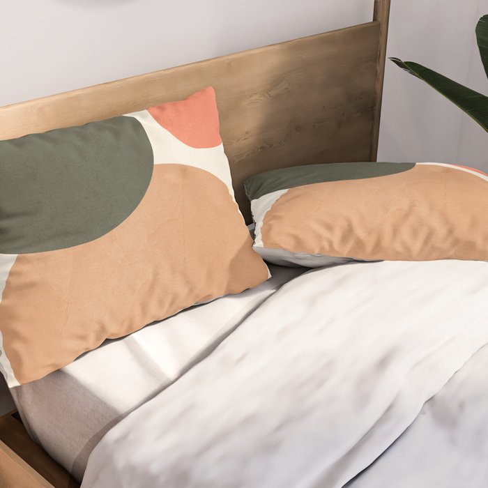 abstract minimal 21 Pillow Sham Gallery Image 2