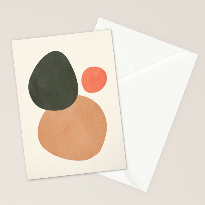 abstract minimal 21 Stationery Card Gallery Image 2