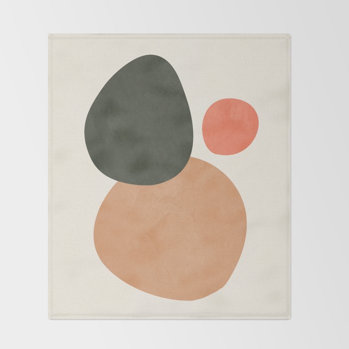 abstract minimal 21 Throw Blanket Gallery Image 2