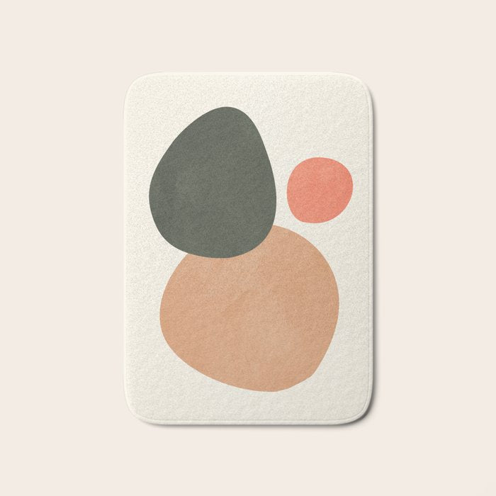 abstract minimal 21 Bath Mat Gallery Image 1