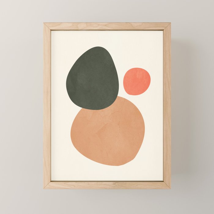 abstract minimal 21 Mini Art Print Gallery Image 1