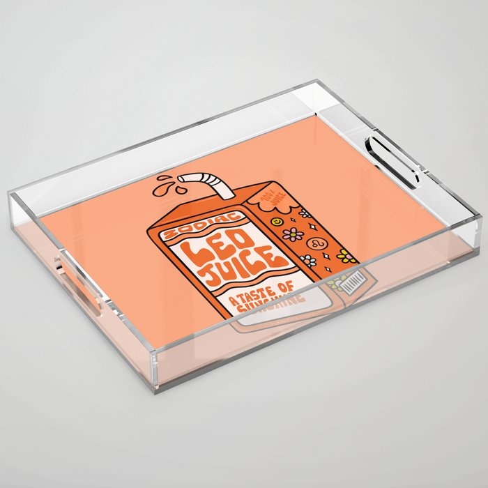 Leo Juice Box Acrylic Tray Gallery Image 1