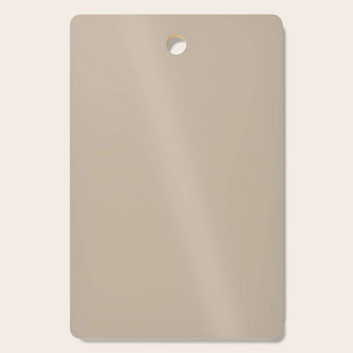 Oat Beige Solid Color Cutting Board Gallery Image 1