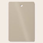 Oat Beige Solid Color Cutting Board Gallery Image 1