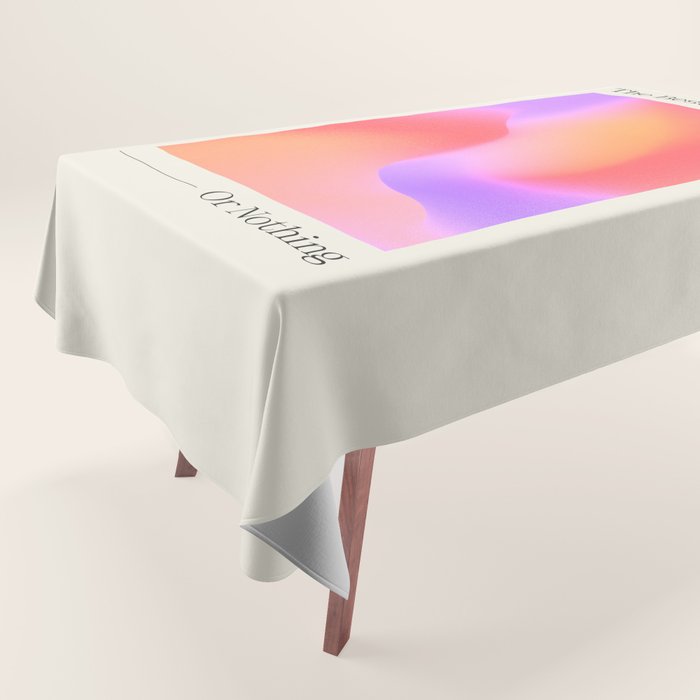 The Best Or Nothing Tablecloth Gallery Image 1