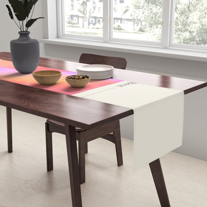 The Best Or Nothing Table Runner Gallery Image 2