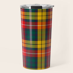 Buchanan Scottish Tartan Travel Mug Gallery Image 1