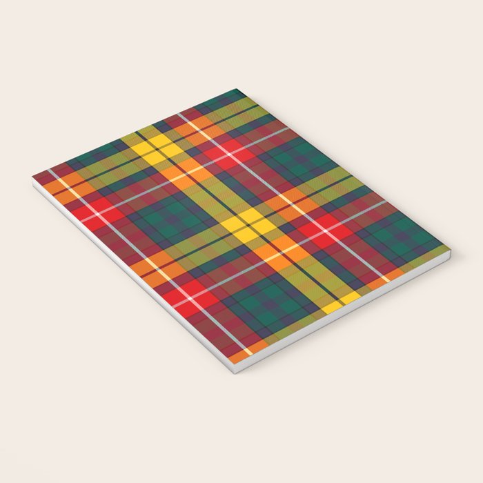 Buchanan Scottish Tartan Notebook Gallery Image 3