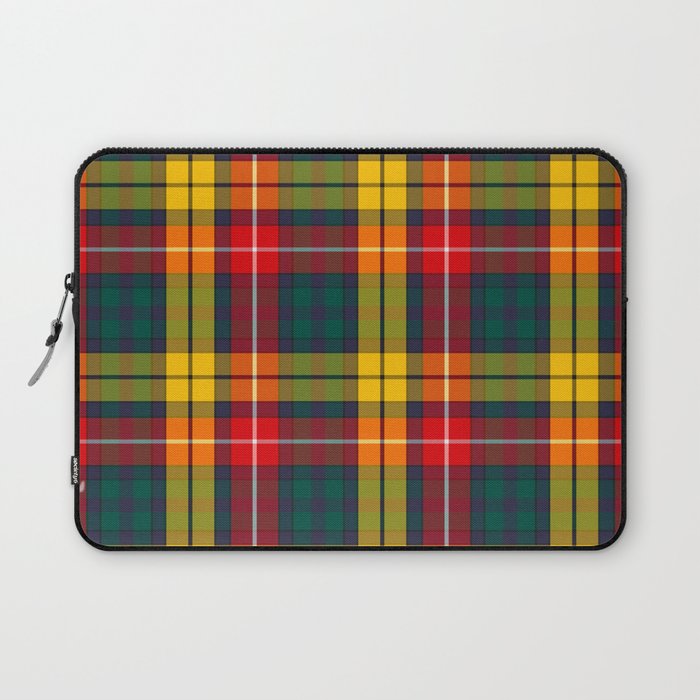 Buchanan Scottish Tartan Laptop Sleeve Gallery Image 1