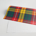 Buchanan Scottish Tartan Wrapping Paper Gallery Image 2