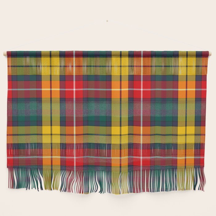 Buchanan Scottish Tartan Wall Hanging Gallery Image 1
