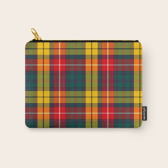 Buchanan Scottish Tartan Carry All Pouch Gallery Image 1