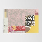 daydream in rosa traÌumen strukturiert versunken sinkend Rug Gallery Image 2