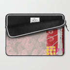 daydream in rosa traÌumen strukturiert versunken sinkend Laptop Sleeve Gallery Image 2