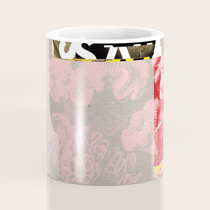 daydream in rosa traÌumen strukturiert versunken sinkend Coffee Mug Gallery Image 4