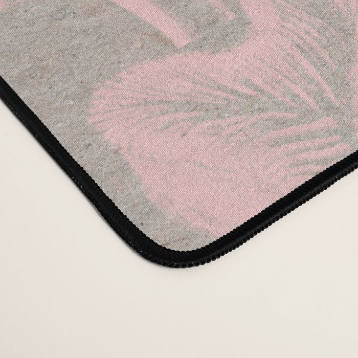 daydream in rosa traÌumen strukturiert versunken sinkend Desk Mat Gallery Image 4