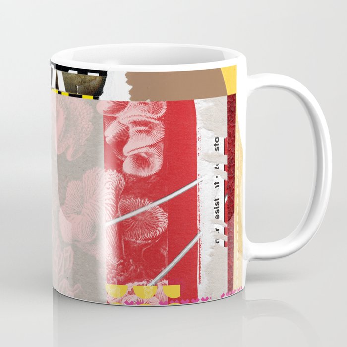 daydream in rosa traÌumen strukturiert versunken sinkend Coffee Mug Gallery Image 1