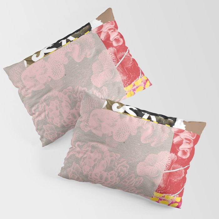 daydream in rosa traÌumen strukturiert versunken sinkend Pillow Sham Gallery Image 3