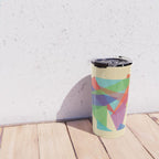 Fractal Geometric bear Travel Mug Gallery Image 4