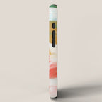 Ejaaz Haniff Colorful Abstract Acrylic Painting 'Storm In Paradise' iPhone Case Gallery Image 2