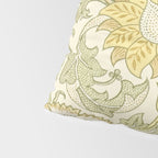 William Morris Pink and Rose Cowslip Fennel Yellow Pattern Pillow Sham Gallery Image 4