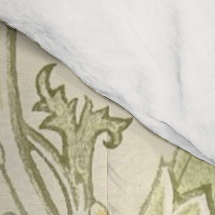 William Morris Pink and Rose Cowslip Fennel Yellow Pattern Comforter Gallery Image 4