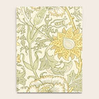 William Morris Pink and Rose Cowslip Fennel Yellow Pattern Notebook Gallery Image 4