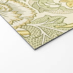 William Morris Pink and Rose Cowslip Fennel Yellow Pattern Welcome Mat Gallery Image 2