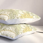 William Morris Pink and Rose Cowslip Fennel Yellow Pattern Pillow Sham Gallery Image 3