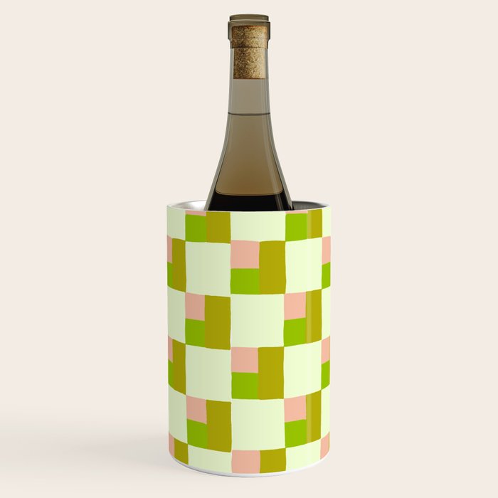 Palm Beach Check Wine Chiller Gallery Image 1