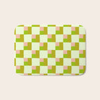 Palm Beach Check Bath Mat Gallery Image 1
