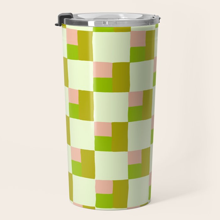 Palm Beach Check Travel Mug Gallery Image 3