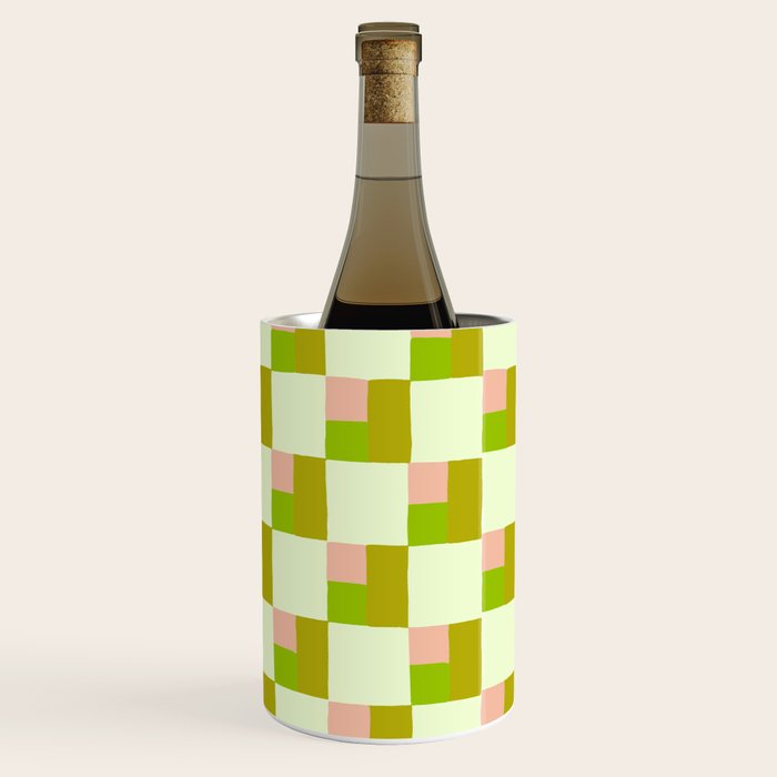Palm Beach Check Wine Chiller Gallery Image 3
