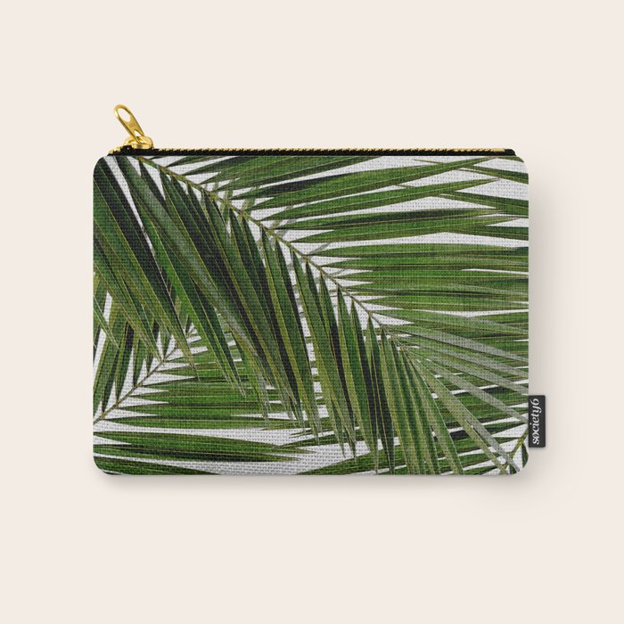 Palm Leaf III Carry All Pouch Gallery Image 1