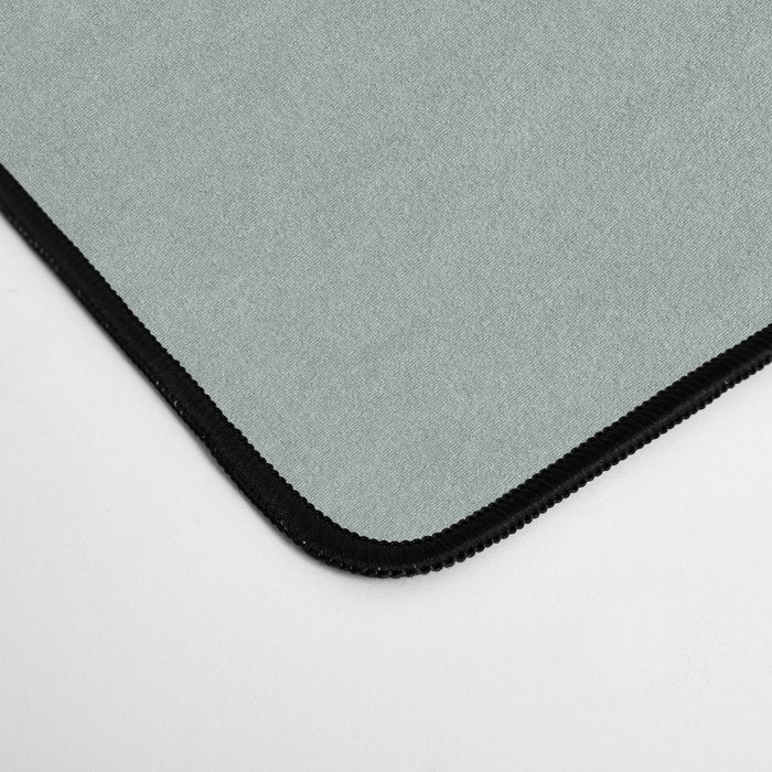 Bauhaus Mid Century Modern Geometric XII Sage Green Desk Mat Gallery Image 4