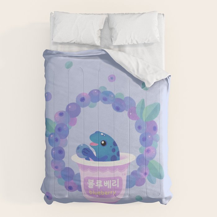 Blueberry poison yogurt 2 Comforter Gallery Image 6