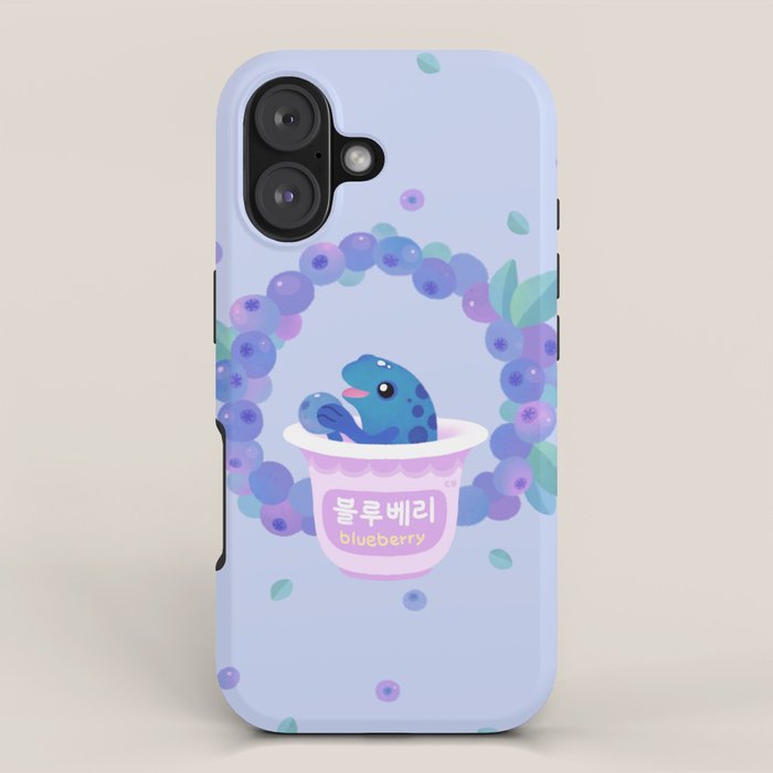 Blueberry poison yogurt 2 iPhone Case Gallery Image 1