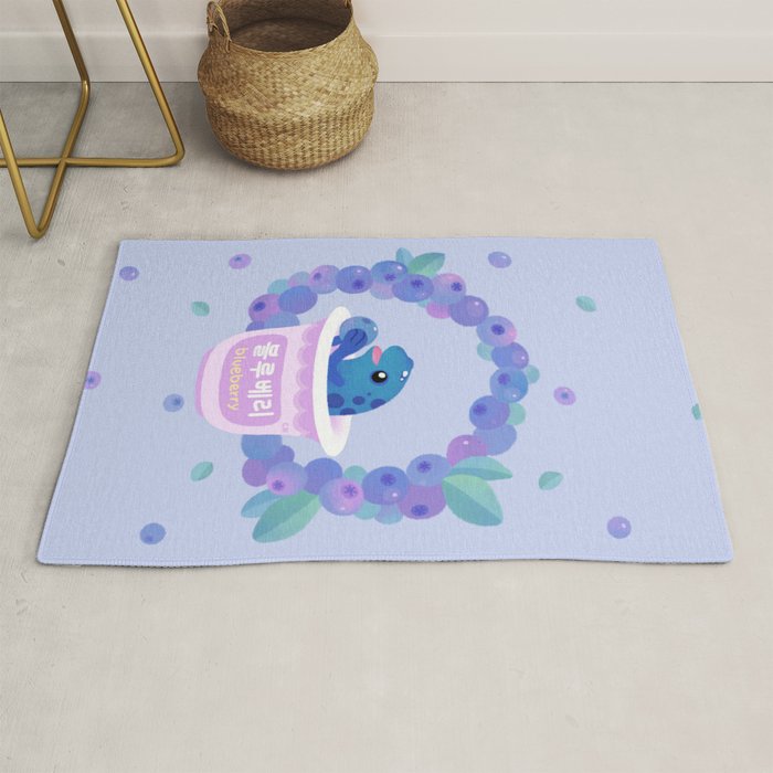 Blueberry poison yogurt 2 Rug Gallery Image 1