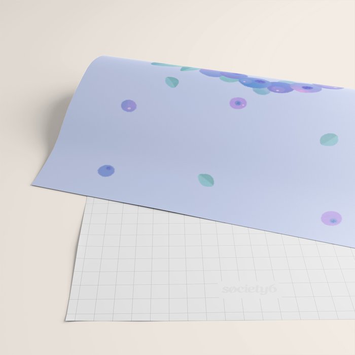 Blueberry poison yogurt 2 Wrapping Paper Gallery Image 2