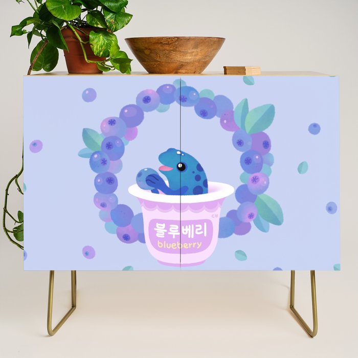 Blueberry poison yogurt 2 Credenza Gallery Image 1