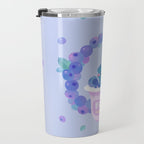 Blueberry poison yogurt 2 Travel Mug Gallery Image 3