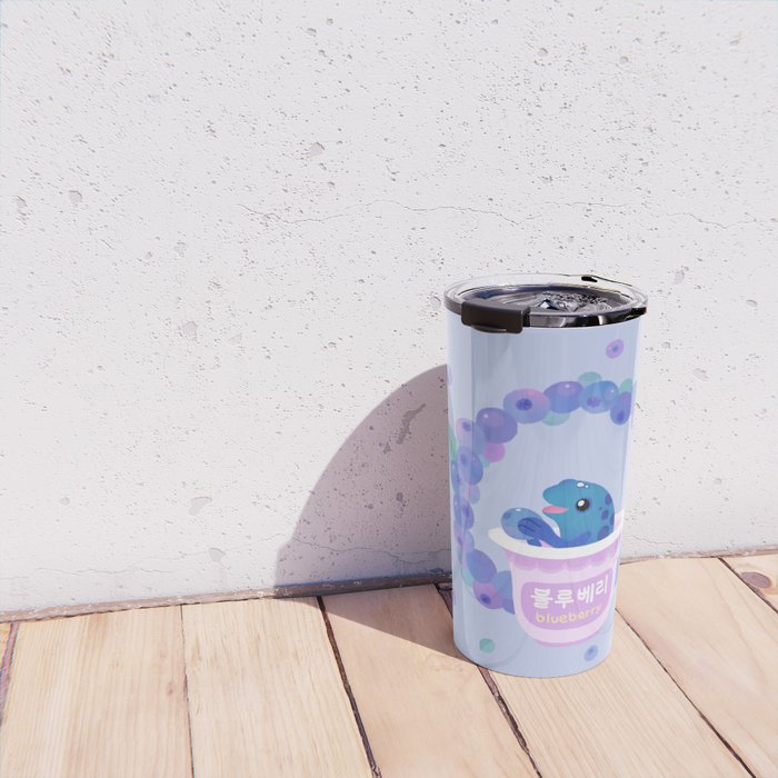 Blueberry poison yogurt 2 Travel Mug Gallery Image 4